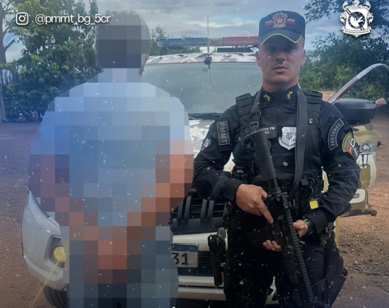 PM prende foragido da Justiça em assentamento rural de Barra do Garças