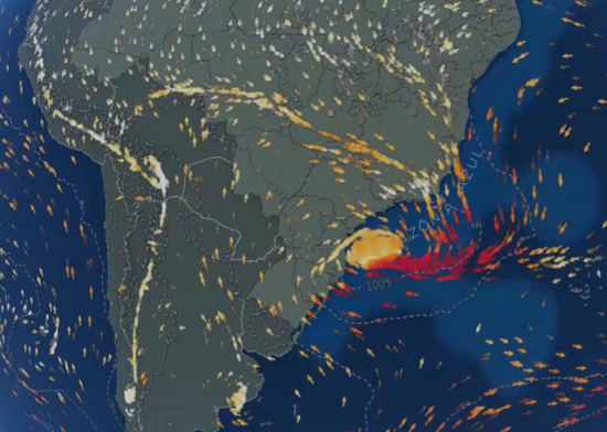 Inmet emite alerta de chuvas intensas em Mato Grosso; ciclone extratropical deve ampliar riscos no país