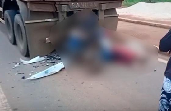 Motociclista morre após colidir com carreta estacionada na Avenida Universitária, em Pontal do Araguaia