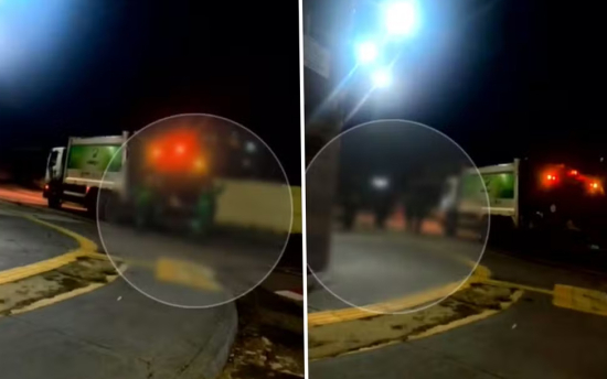 Garis são agredidos após recusarem recolher saco de lixo rasgado