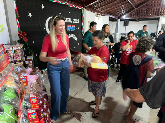 Natal do Bem chega à APAE e aos assentamentos de Aragarças