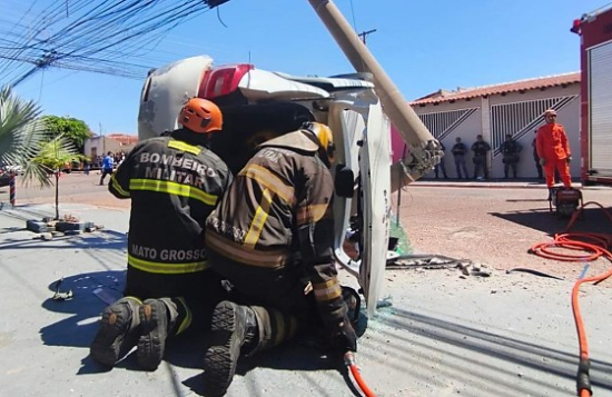 Corpo de Bombeiros de MT atendeu mais de 13,8 mil acidentes de trânsito em 2025