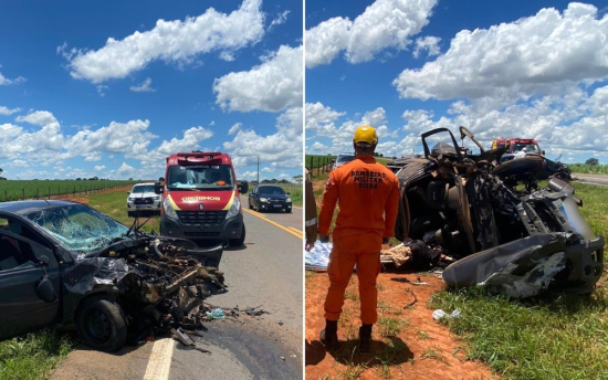 Advogada e servidor público morrem em acidente na GO-147