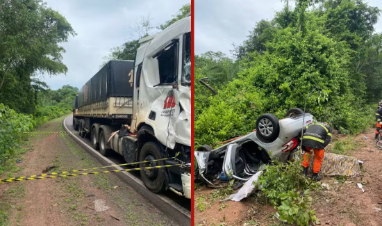 PRF investiga causas de acidente que matou quatro pessoas da mesma família em General Carneiro