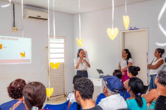 Janeiro Branco promove conscientização sobre saúde mental em Aragarças