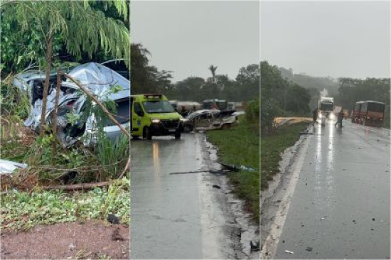 Recém-casado morre em grave acidente na BR-364 a caminho da lua de mel