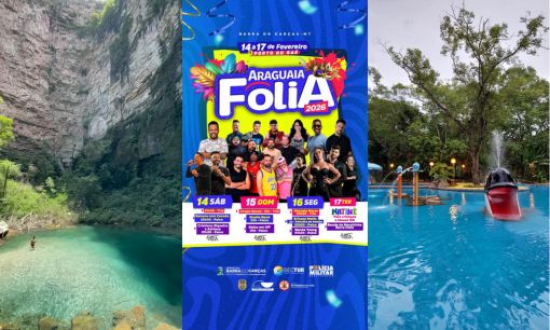 Barra do Garças: onde o Carnaval ferve e a natureza convida ao silêncio