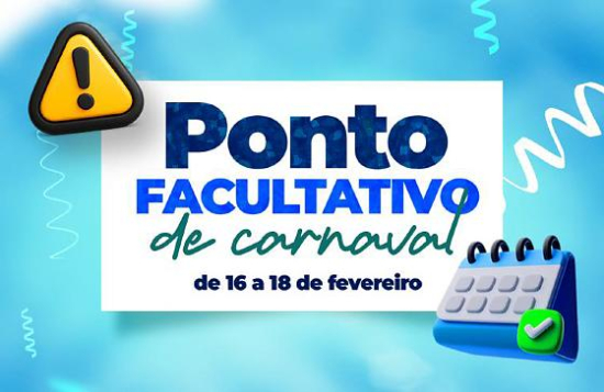 Prefeitura de Barra do Garças decreta ponto facultativo de carnaval de 16 a 18 de fevereiro