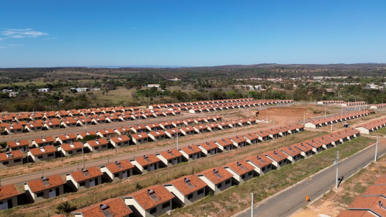 Obras no Residencial Carvalho avançam com 90% de execução concluída