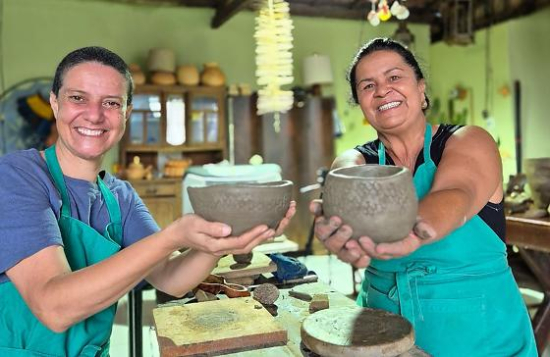 Projeto “Nascida do Barro” inicia processo criativo com intercâmbio artístico no Rio de Janeiro