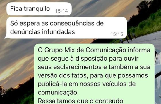 Após denúncias sobre gestão, jornalista registra boletim contra ex-prefeito de Canarana