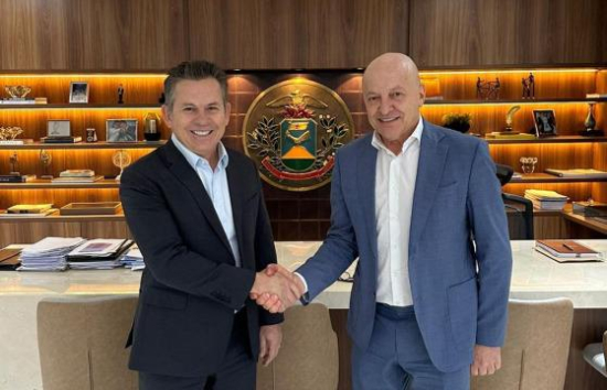 Mauro Mendes passa comando do Governo de MT para Otaviano Pivetta nesta terça-feira (31)