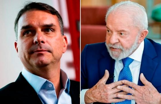 Em MT, Flávio Bolsonaro emplaca favoritismo com 64%; Lula fica com 26,7%
