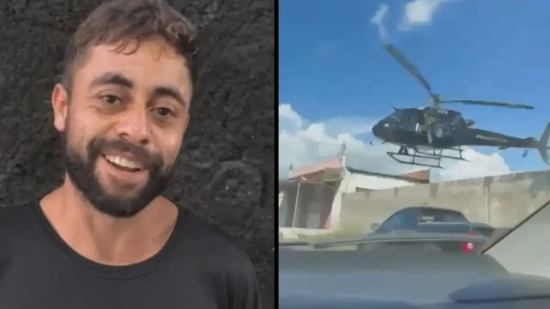 Suspeito preso em Goiânia se diz impressionado com ação da PM: “Só vi isso no cinema”