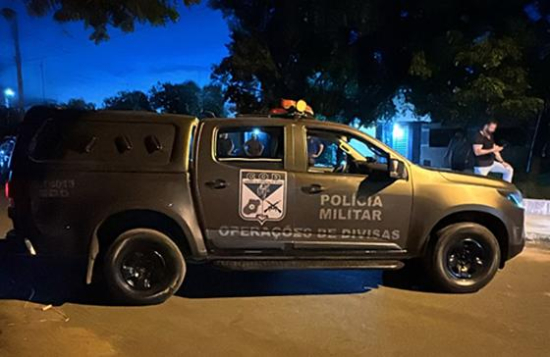 Tiroteio em residência mobiliza PM e assusta moradores em Aragarças