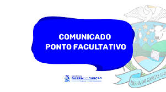 Prefeitura de Barra do Garças decreta ponto facultativo nesta segunda (20)