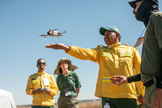 Tecnologia fortalece combate a incêndios em áreas indígenas de Mato Grosso