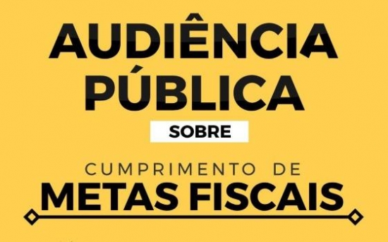 Prefeitura de Barra do Garças convida população para Audiência Pública sobre cumprimentos de Metas Fiscais