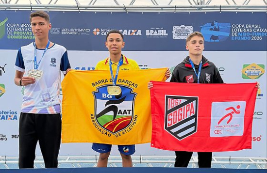 Atletas de Barra do Garças brilham na Copa Brasil e mostram força de projeto esportivo