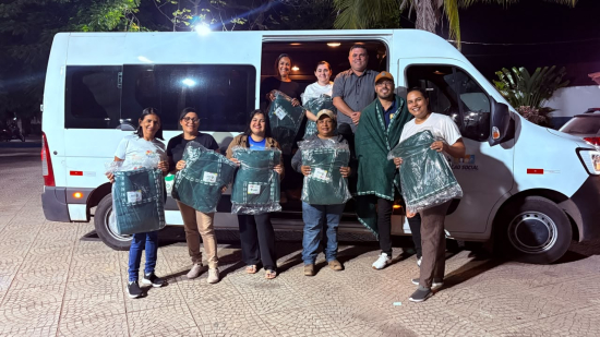 Prefeitura de Aragarças inicia entrega de cobertores para famílias em situação de vulnerabilidade social