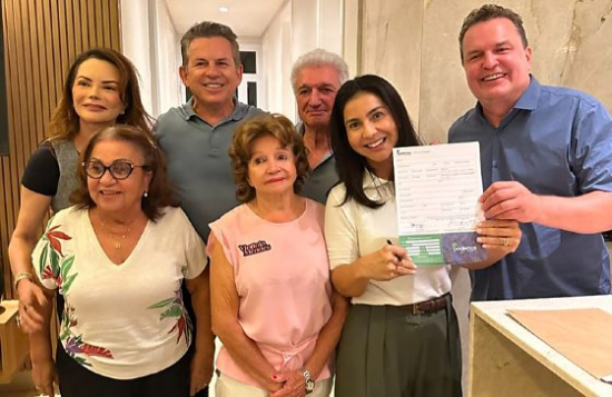 Mauro, Virgínia e Max Russi recebem apoio dos Farias para retribui-lo em 2028