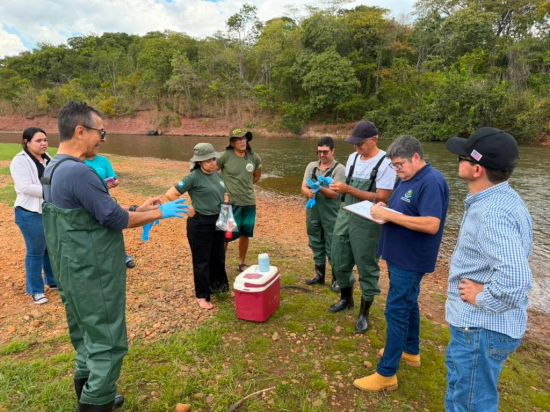 Sema capacita servidores para campanha que vai avaliar balneabilidade dos rios de Mato Grosso