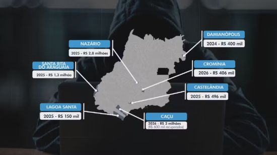 Ataques hackers causam prejuízo de quase R$ 8 milhões a prefeituras de Goiás em três anos