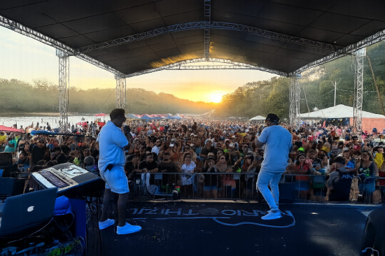 Temporada de Praia 2026 começa com grande público e movimenta a Praia do Bosque em Barra do Garças
