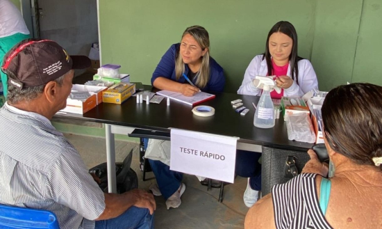 Secretaria de Saúde de Aragarças realiza 3ª edição do Saúde no Campo no Assentamento Pequena Vanessa 2