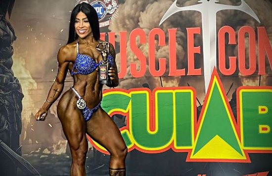 Fisiculturista de Barra do Garças conquista três títulos Top 1 em campeonato de bodybuilding