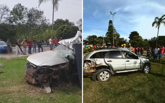 Motorista mata idoso atropelado e provoca acidente que deixa pai e filho mortos 
