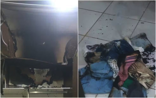 Celular explode durante carregamento e provoca incêndio em residência