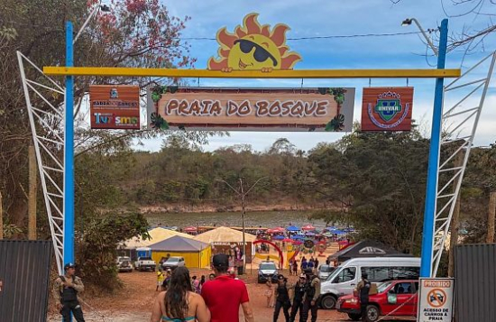 Temporada da Praia do Bosque ultrapassa 30 mil visitantes em Barra do Garças