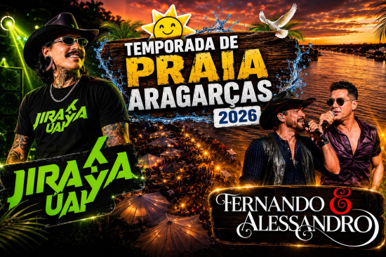 Temporada de Praia 2026 entra na reta final com atrações para todos os públicos em Aragarças