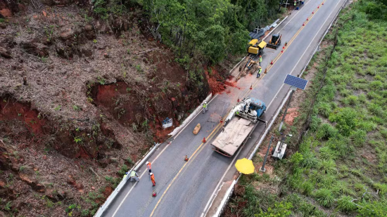 Governo de MT aprova anteprojeto de túnel no Portão do Inferno para acabar com interdições na MT-251
