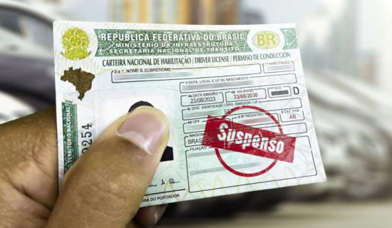 Detran-GO divulga lista de motoristas com processo de suspensão da CNH; prazo para defesa vai até 2 de setembro