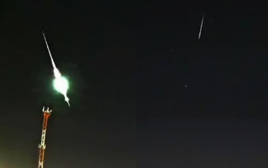 Estudante registra chuva de meteoros e impressiona com imagens do céu de Goiás