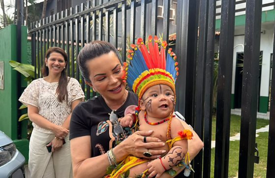 Virginia Mendes visita aldeia indígena e conhece projetos de turismo sustentável em Campo Novo do Parecis
