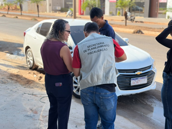 Prefeitura de Barra do Garças intensifica fiscalização de obras irregulares e depósito de materiais em calçadas e ruas