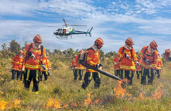 Bombeiros enfrentam 14 incêndios em MT; 45 focos de calor atingem terras indígenas