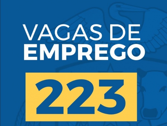 SINE oferece 223 novas vagas de emprego em Barra do Garças