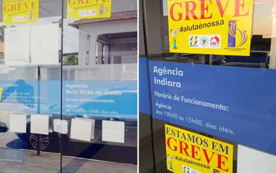 Agências da Caixa entram em greve por tempo indeterminado em Goiás