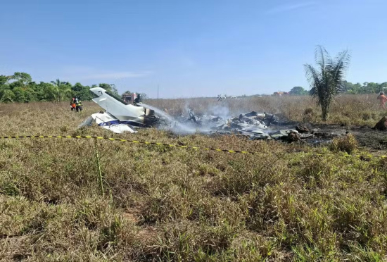 Politec investiga se duas vítimas de queda de avião em Água Boa são paraguaias