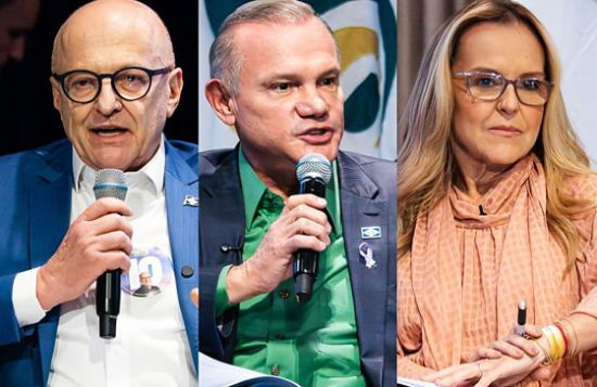 Pivetta tem 42,4%; Wellington 29,6% e Natasha 13,5% na disputa pelo Governo de MT