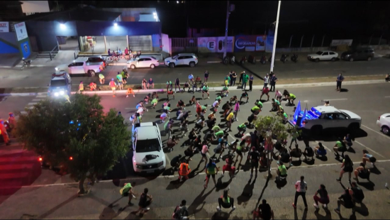 Miranteiros Night Run reúne centenas de participantes em noite de esporte e integração em Aragarças