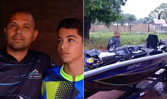 Família fica à deriva por duas horas após canoa virar durante ventania em Goiás