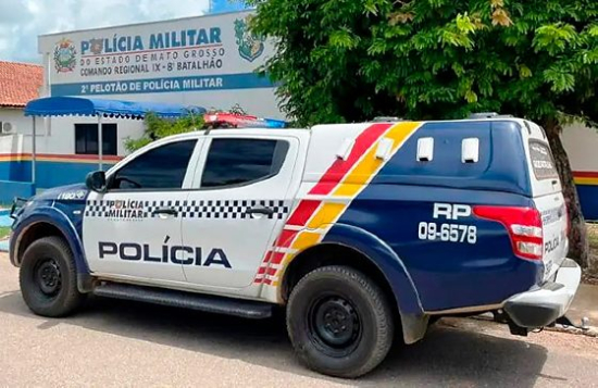 Motociclista m0rre após bater na traseira de viatura da PM em Barra do Garças