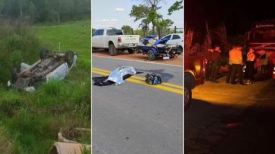 Acidentes nas rodovias de Mato Grosso deixam ao menos 12 mortos no fim de semana
