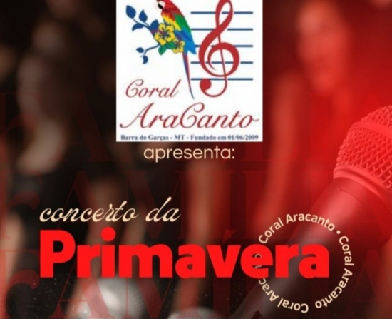 Coral AraCanto faz apresentação hoje no Centro Cultural Valdon Varjão e você está convidado