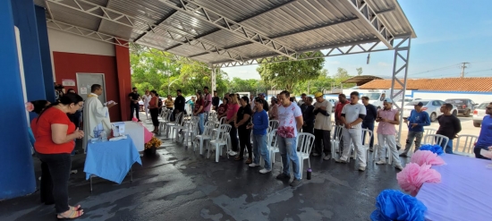 Em Barra do Garças, missa de ação de graças é realizada no Hospital Municipal